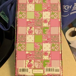 Lilly Pulitzer Pink and Green Patchtastic Watches